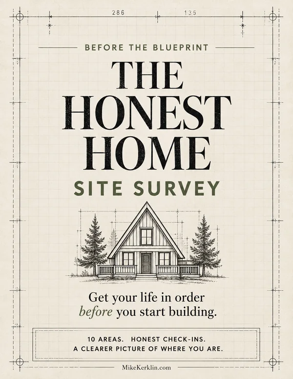 The Honest Home: Site Survey workbook cover